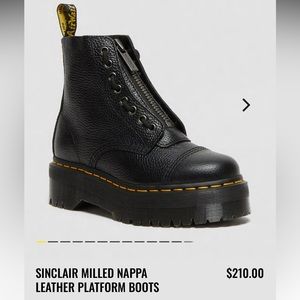 Sinclair Milled Napa Dr. Martens